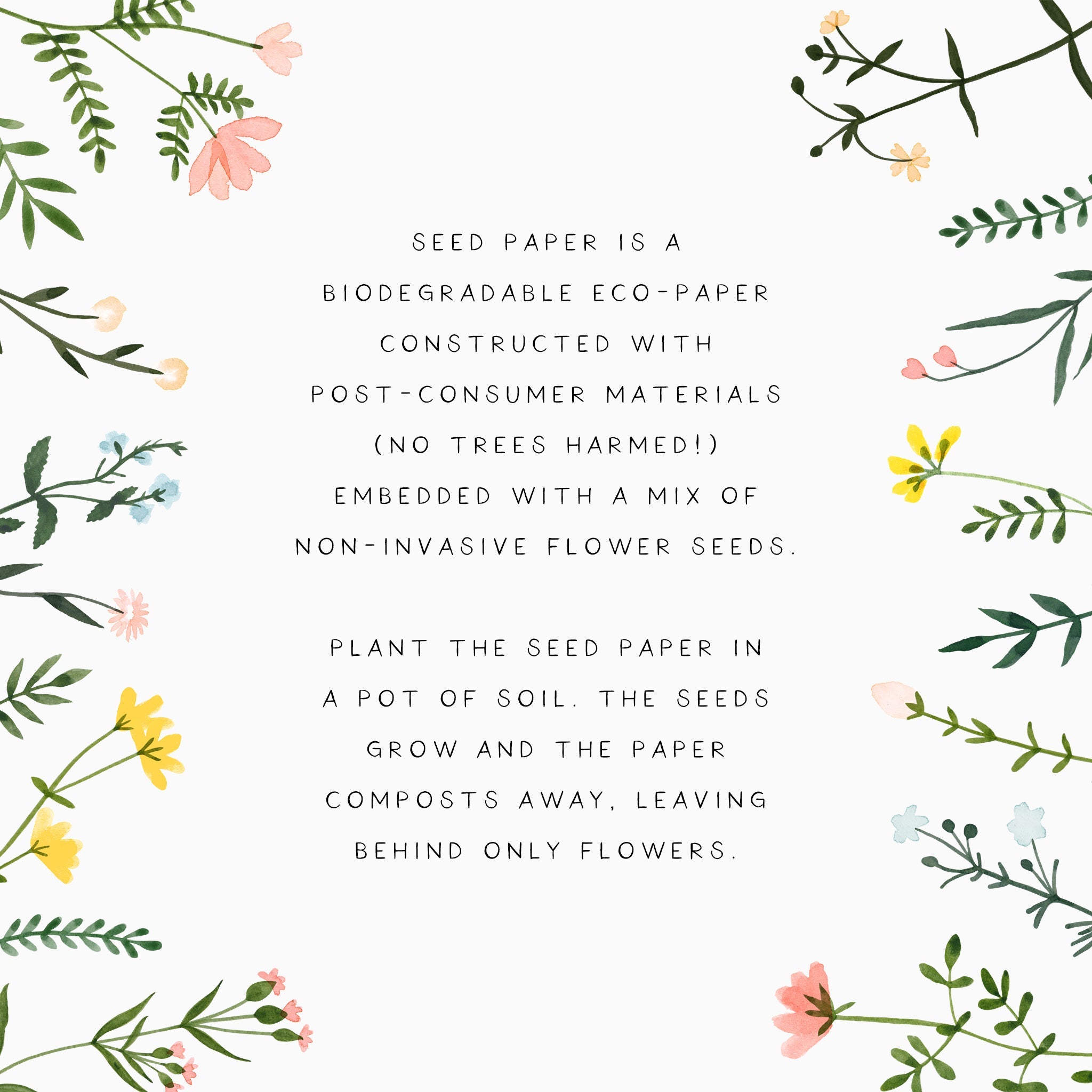 Sometimes You Need to Change Your Perspective - Plantable Card