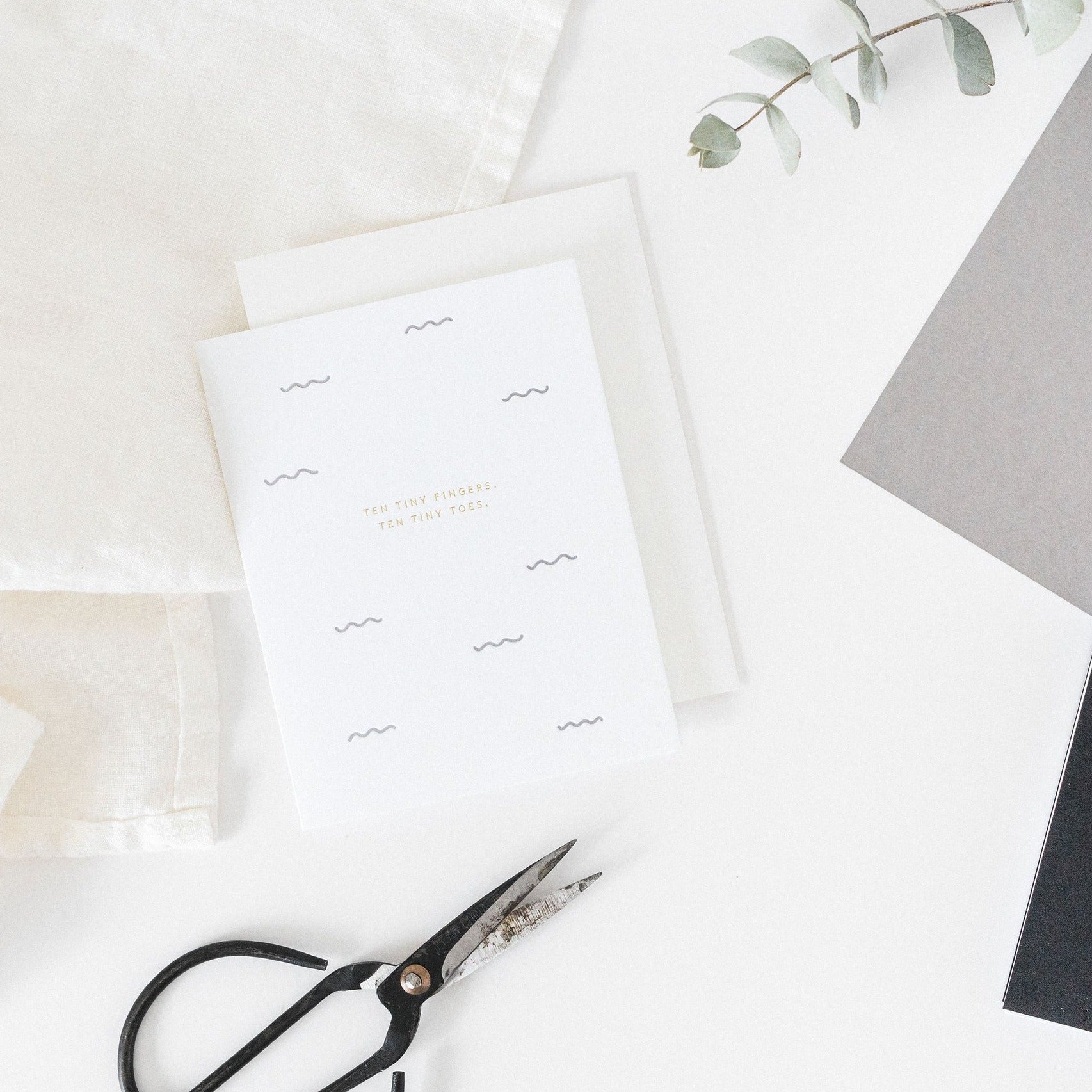 Ten Tiny Fingers, Ten Tiny Toes Card