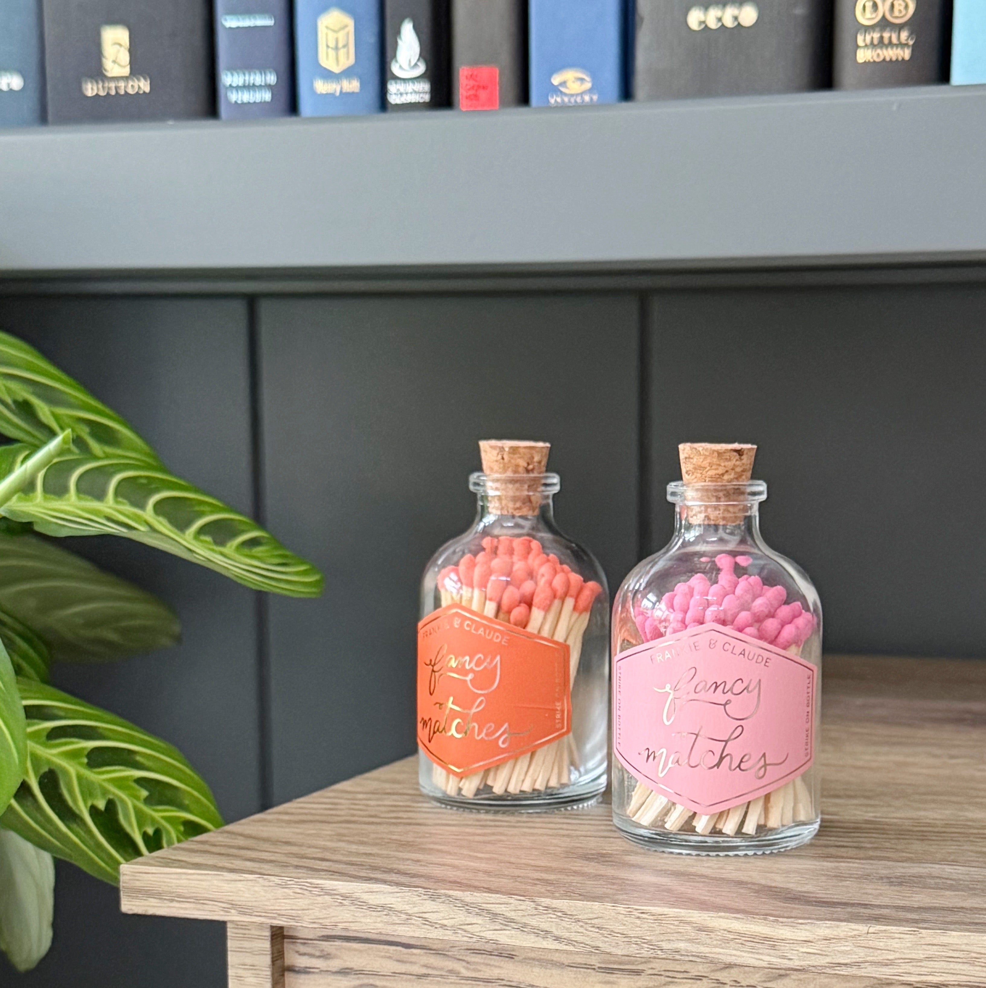 Pumpkin Orange Match Jar