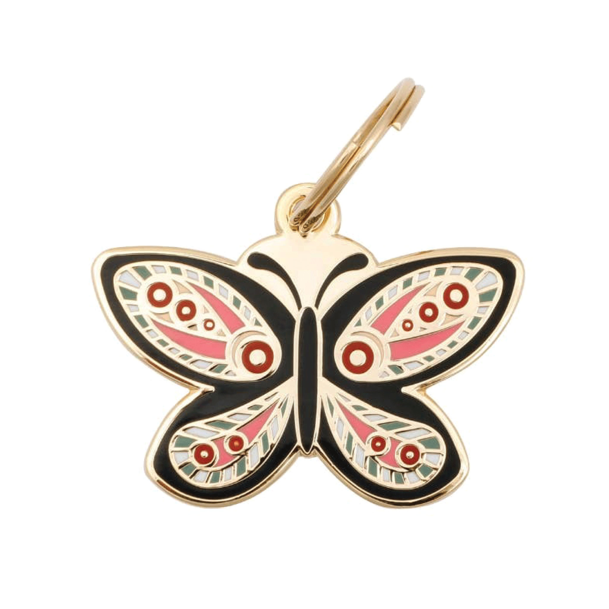 Butterfly Pet Id Tag