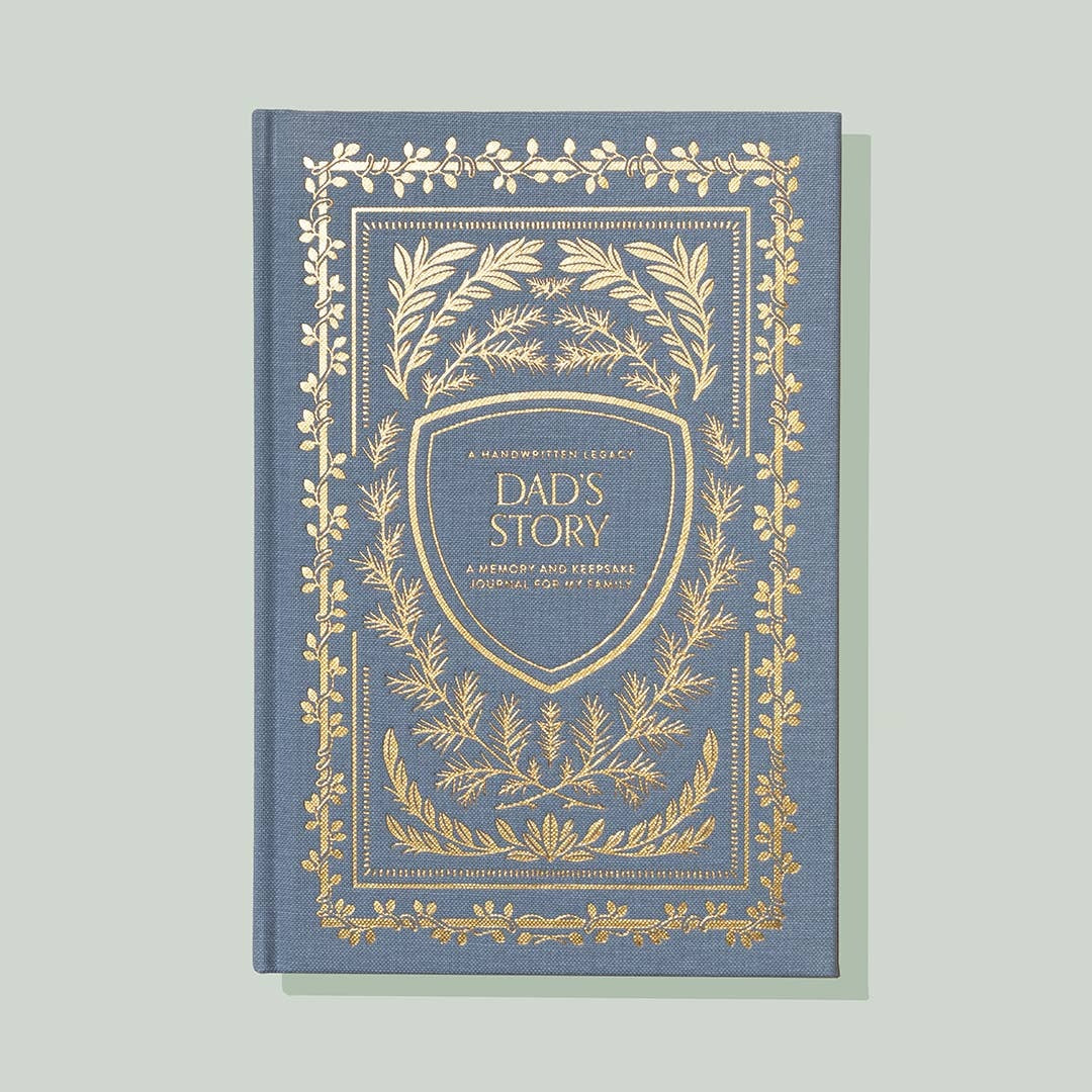 Dad's Story Keepsake Memory Book & Journal
