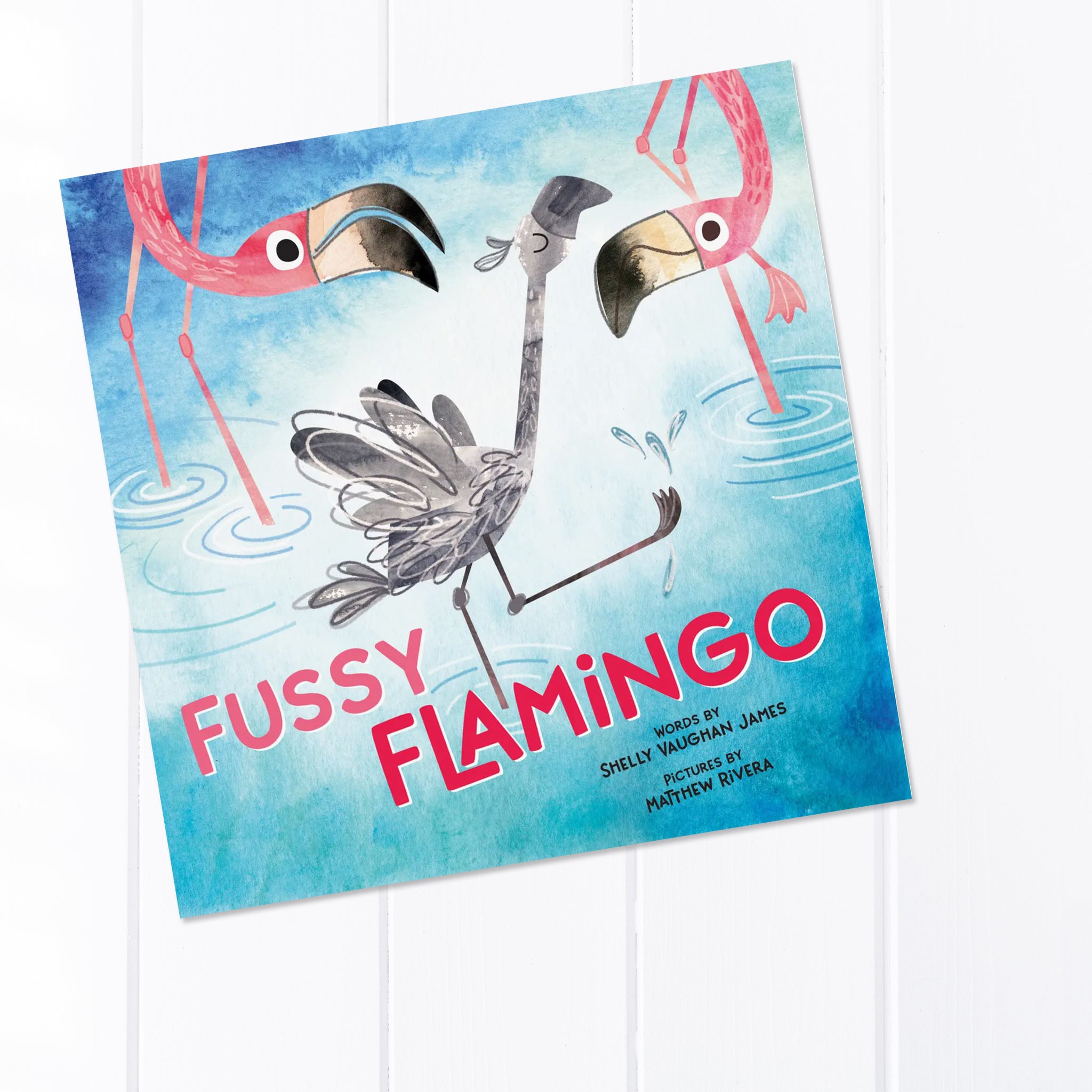 Fussy Flamingo Book