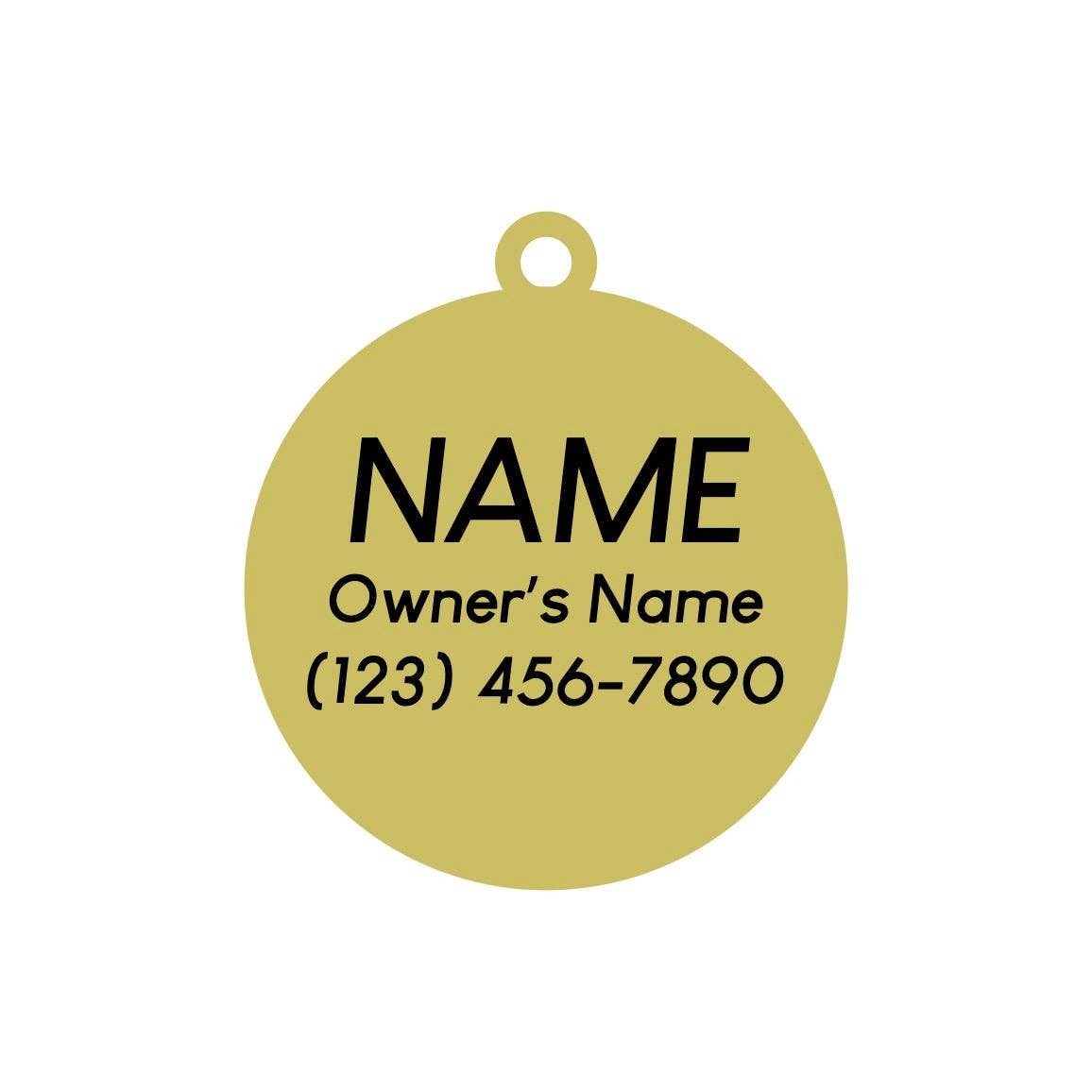 Pawsitivity Pet ID Tag