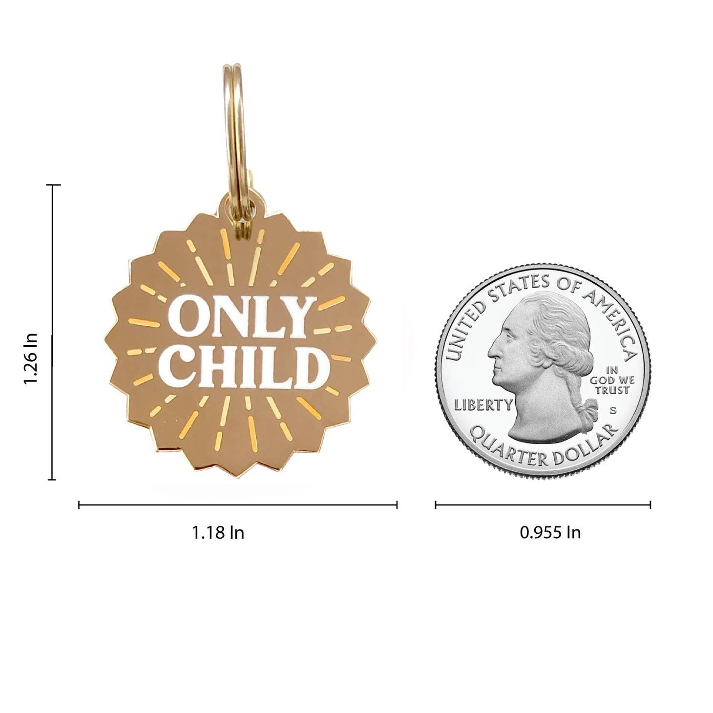 Only Child Pet Id Tag