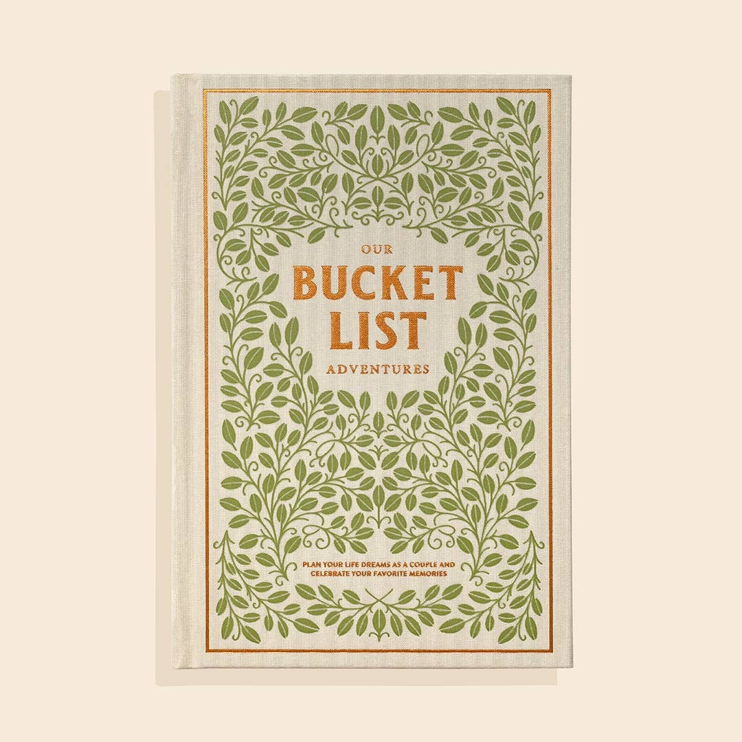 Our Bucket List Adventures Keepsake Memory Book & Journal