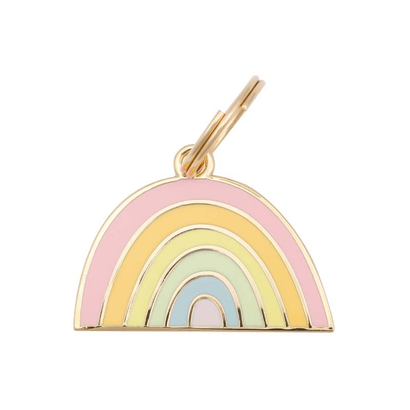 Rainbow Pet Id Tag