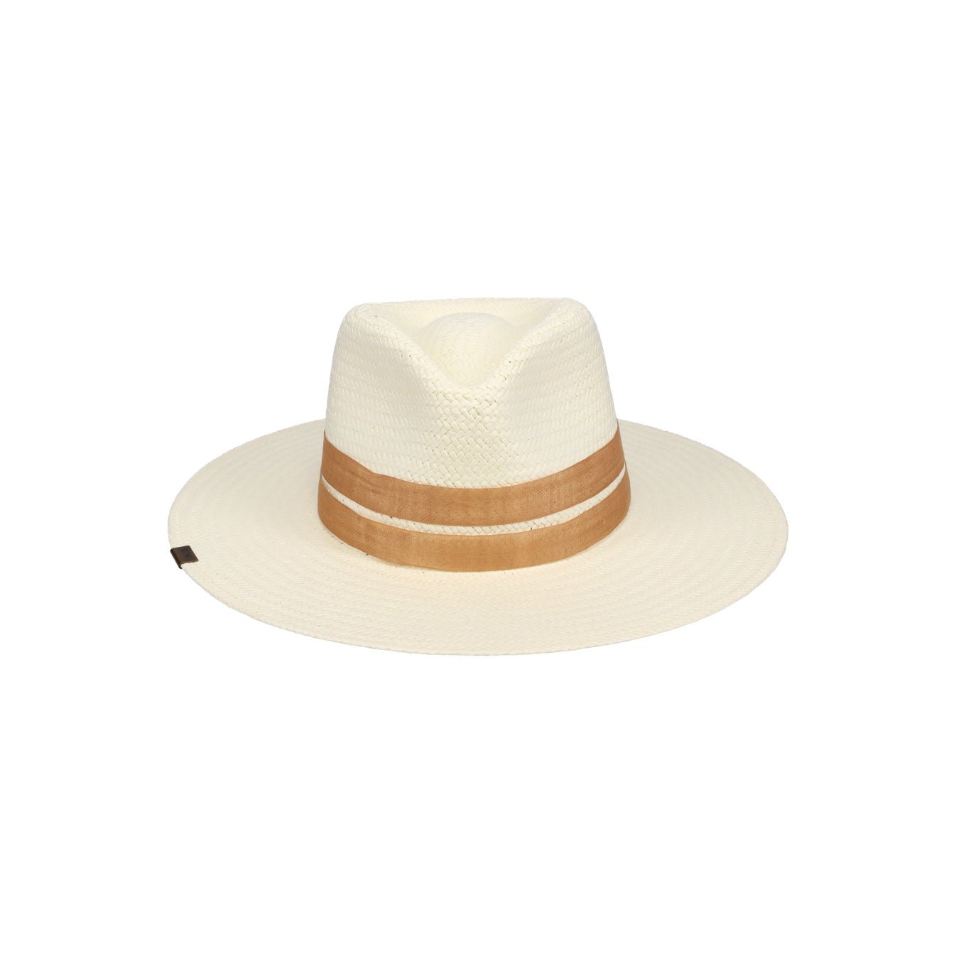 Kin The Label Packable Straw Hat with Flat Brim