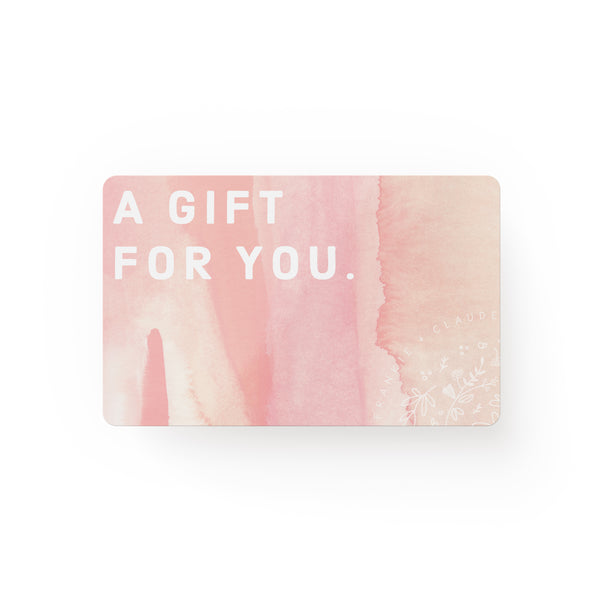 Frankie & Claude gift card
