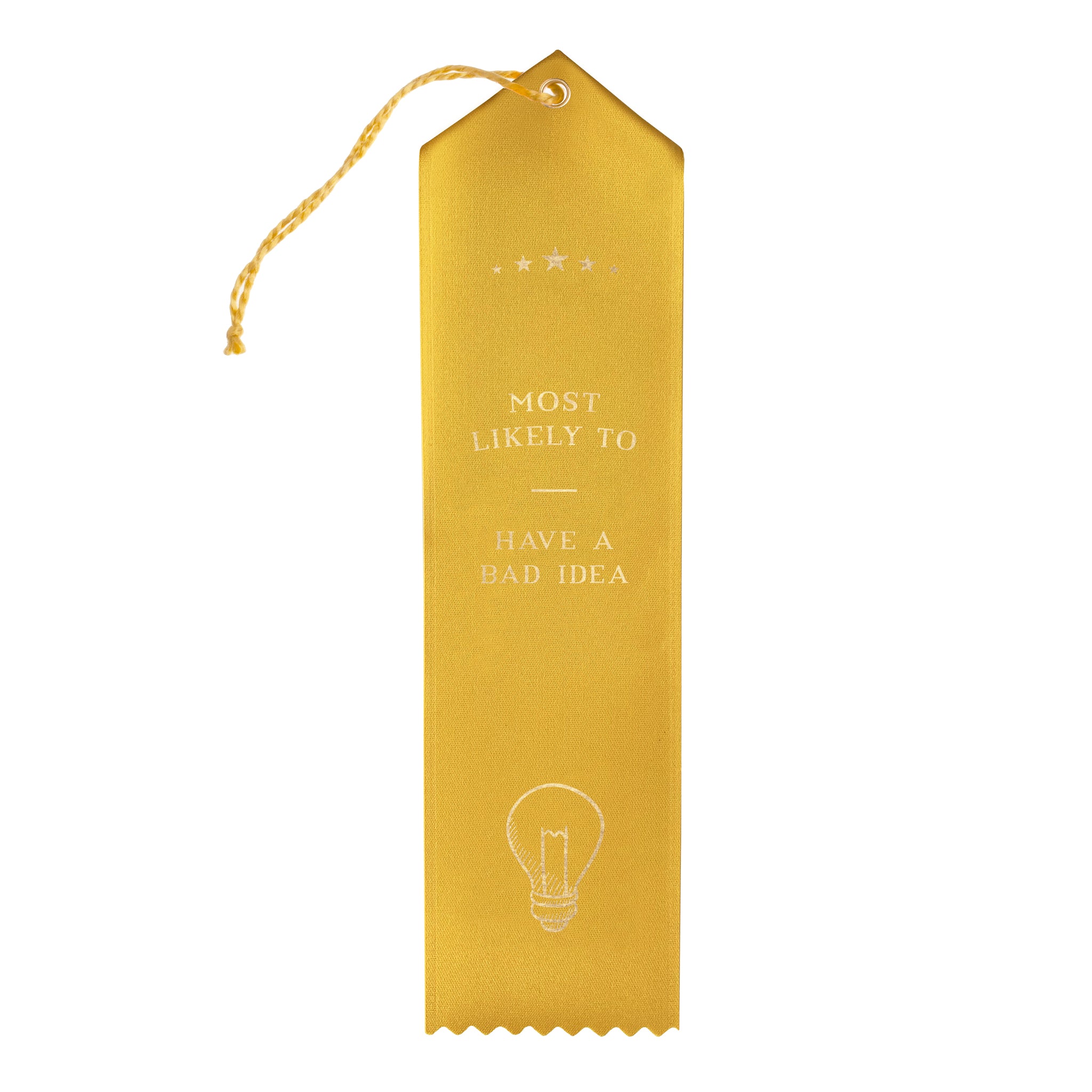 Bad Idea Award Ribbon