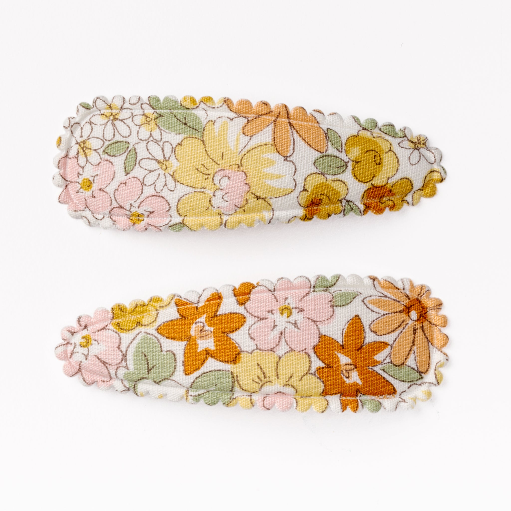 Autumn Floral Hair Clips