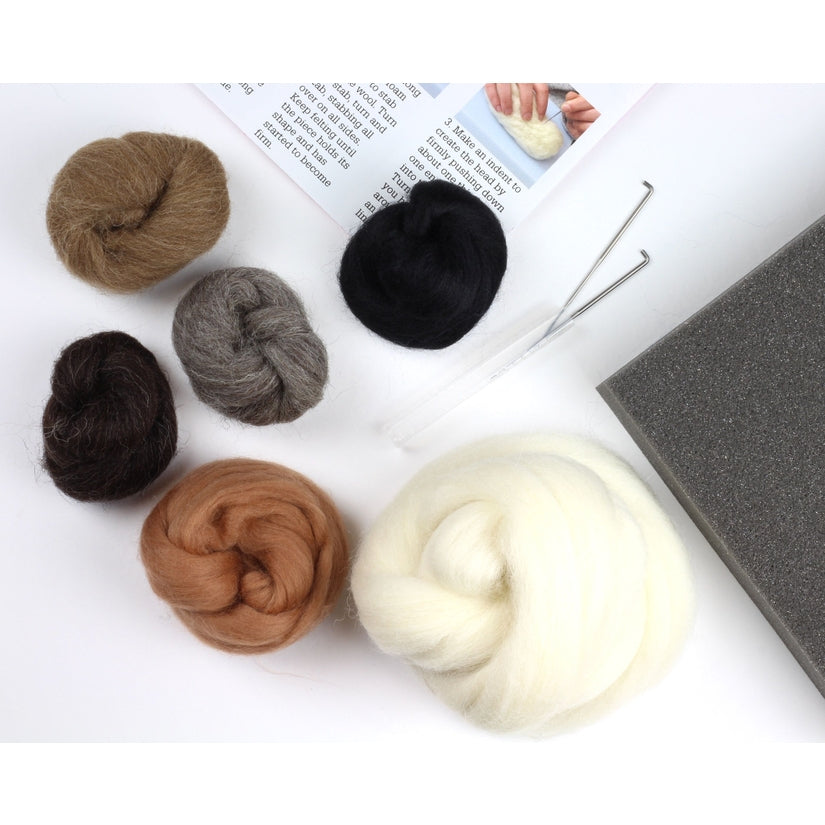 Kit: Barn Owlet Needle Felt Kit, DIY Craft Kit, Felting Kit, Owl Felting  Kit, Beginner Level 