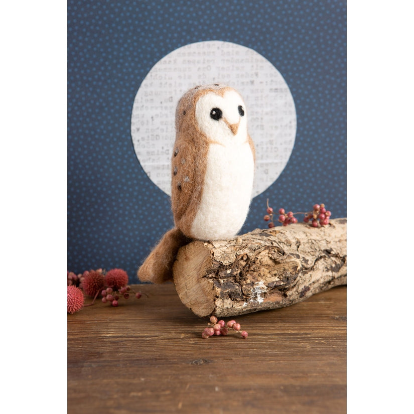Kit: Barn Owlet Needle Felt Kit, DIY Craft Kit, Felting Kit, Owl Felting  Kit, Beginner Level 