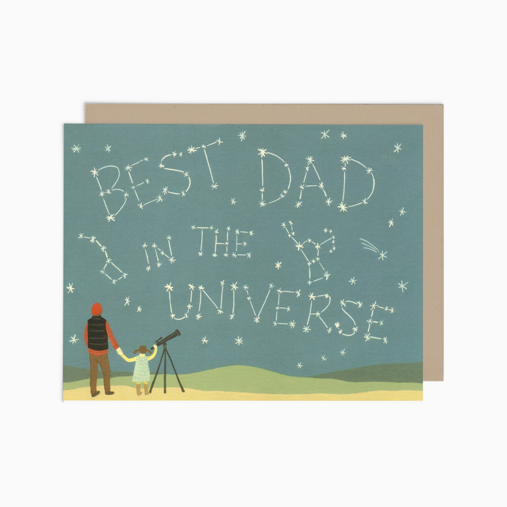 Best Dad in the Universe Card