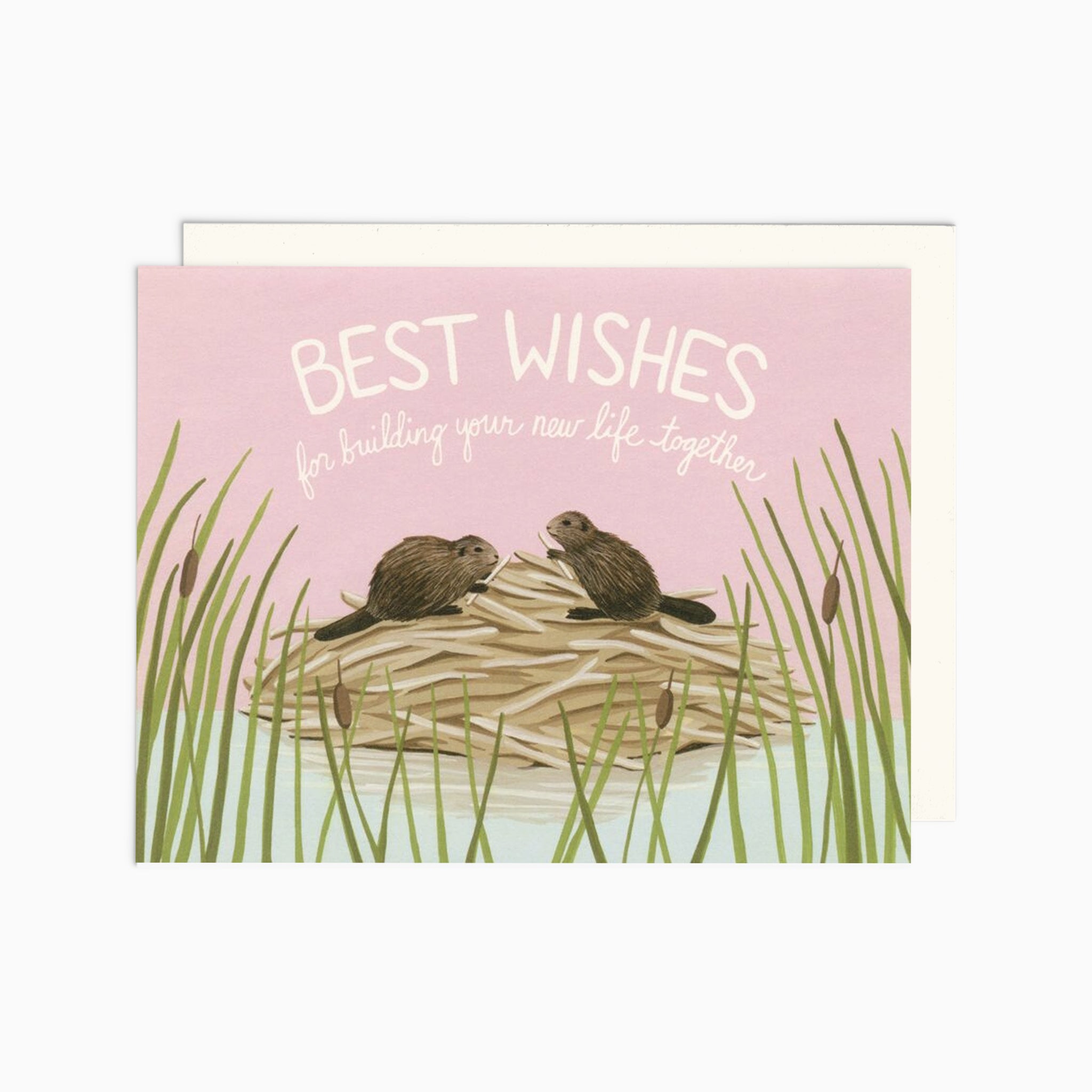 Best Wishes on Building Your Life Together Card