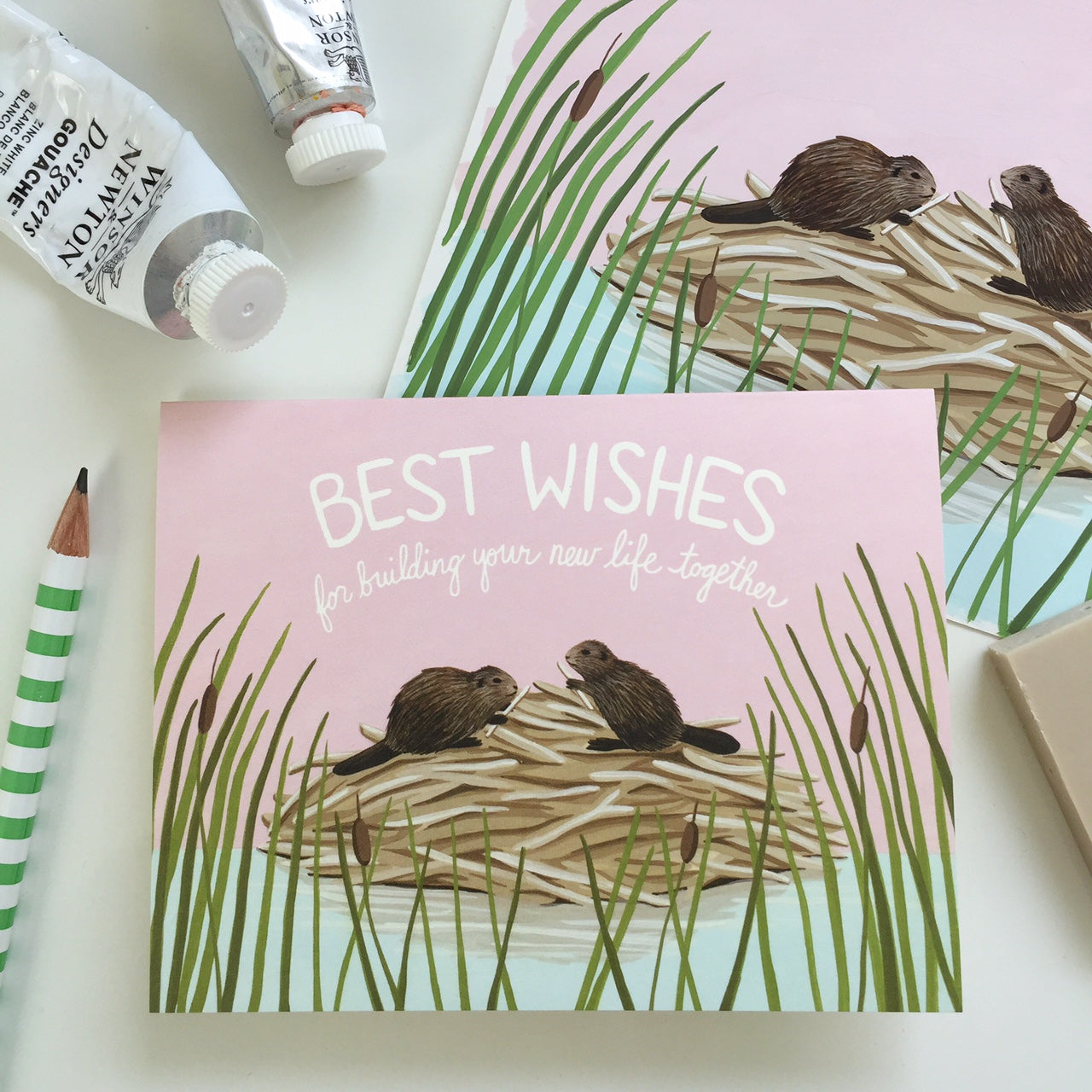 Best Wishes on Building Your Life Together Card