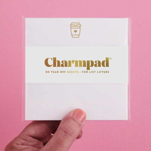 Coffee Cup Charmpad Notepad