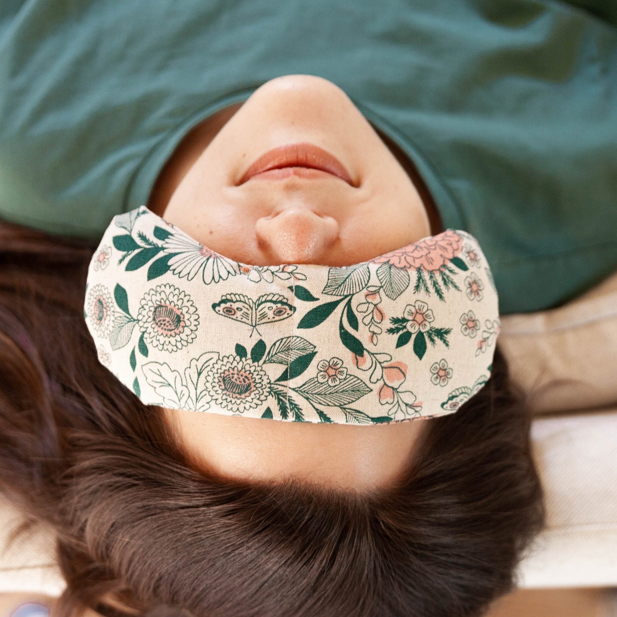 Hidden Falls Floral Migraine Eye Mask