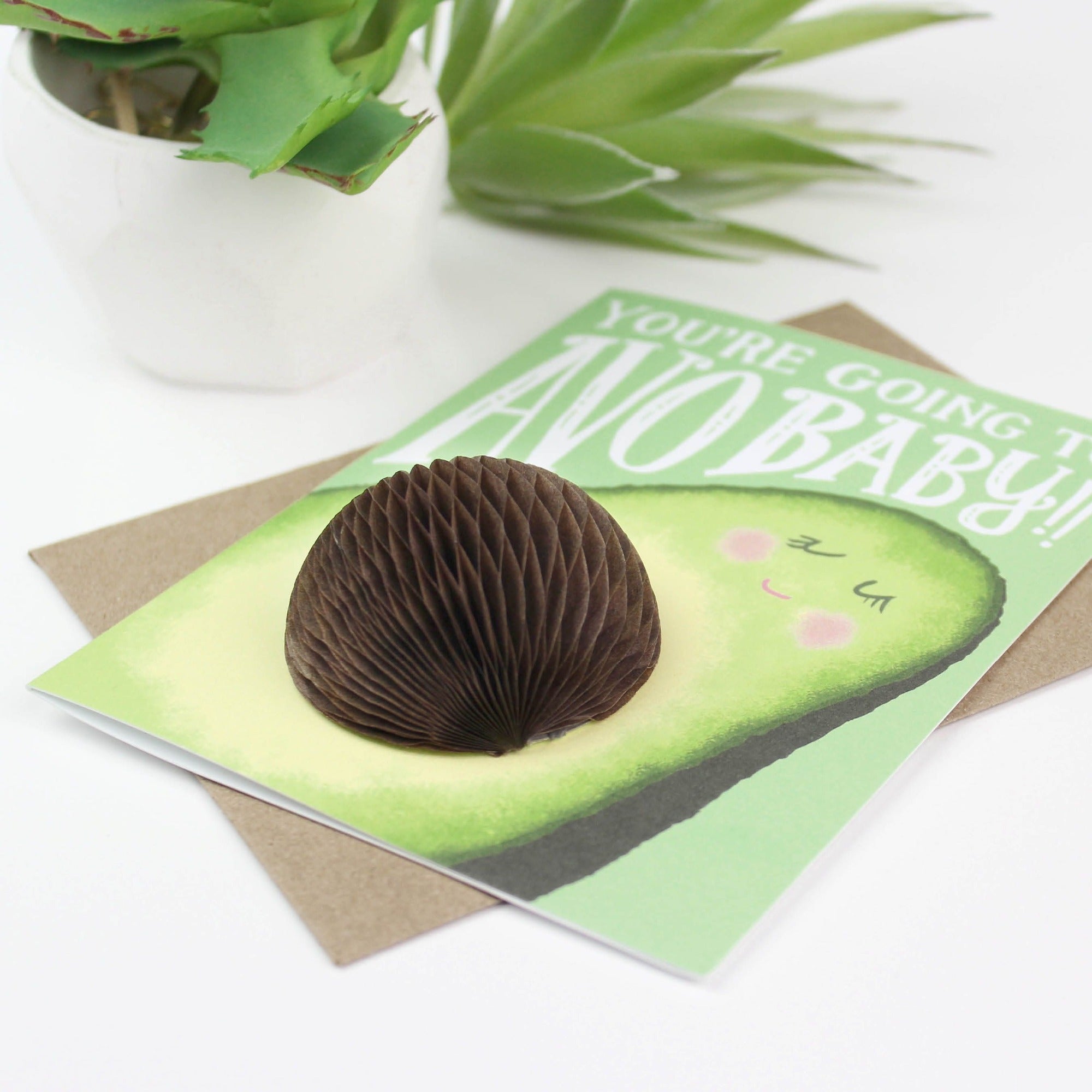 Avo Baby Pop-up Card