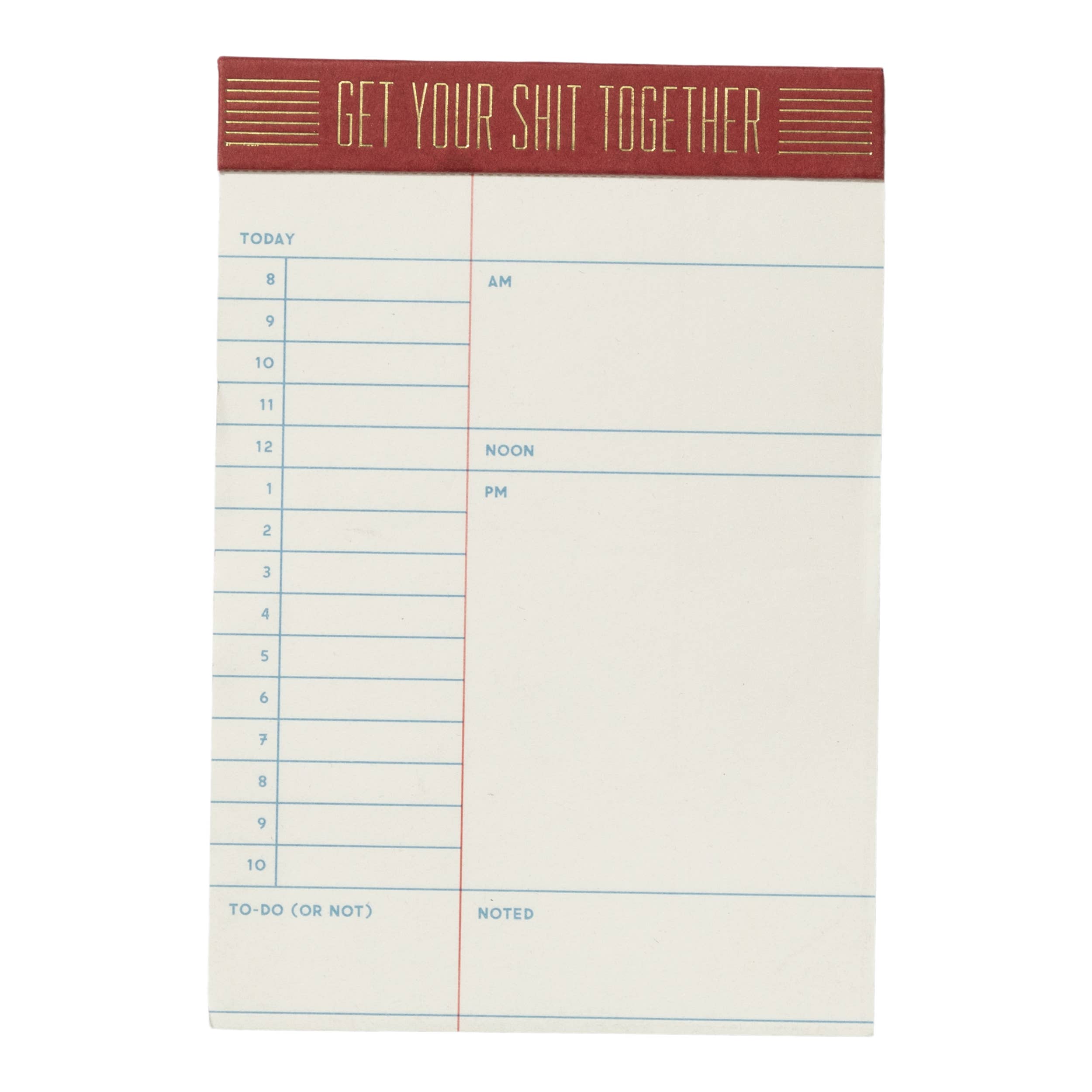 Get Your Shit Together Notepad