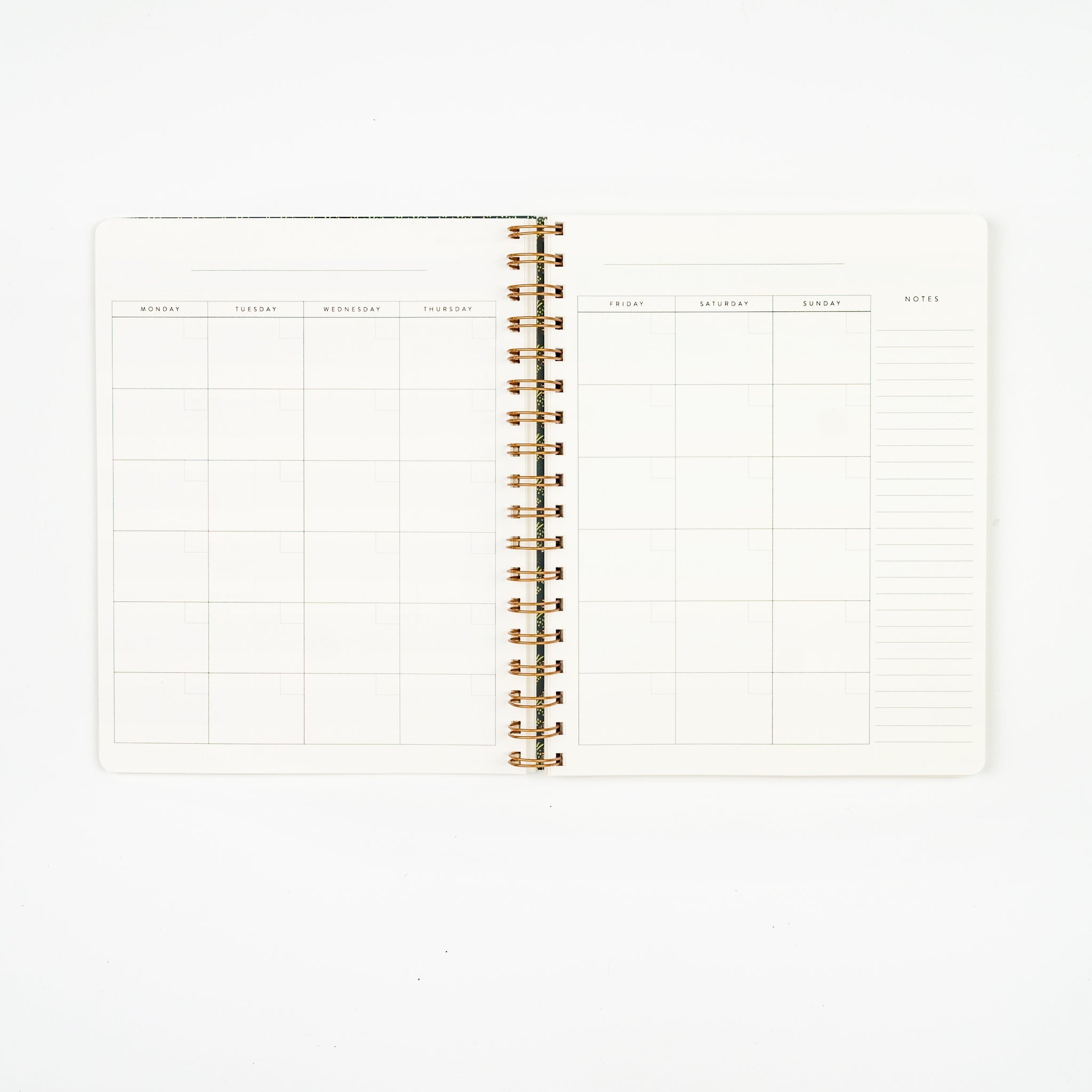 Gold Bumblebee Undated Planner