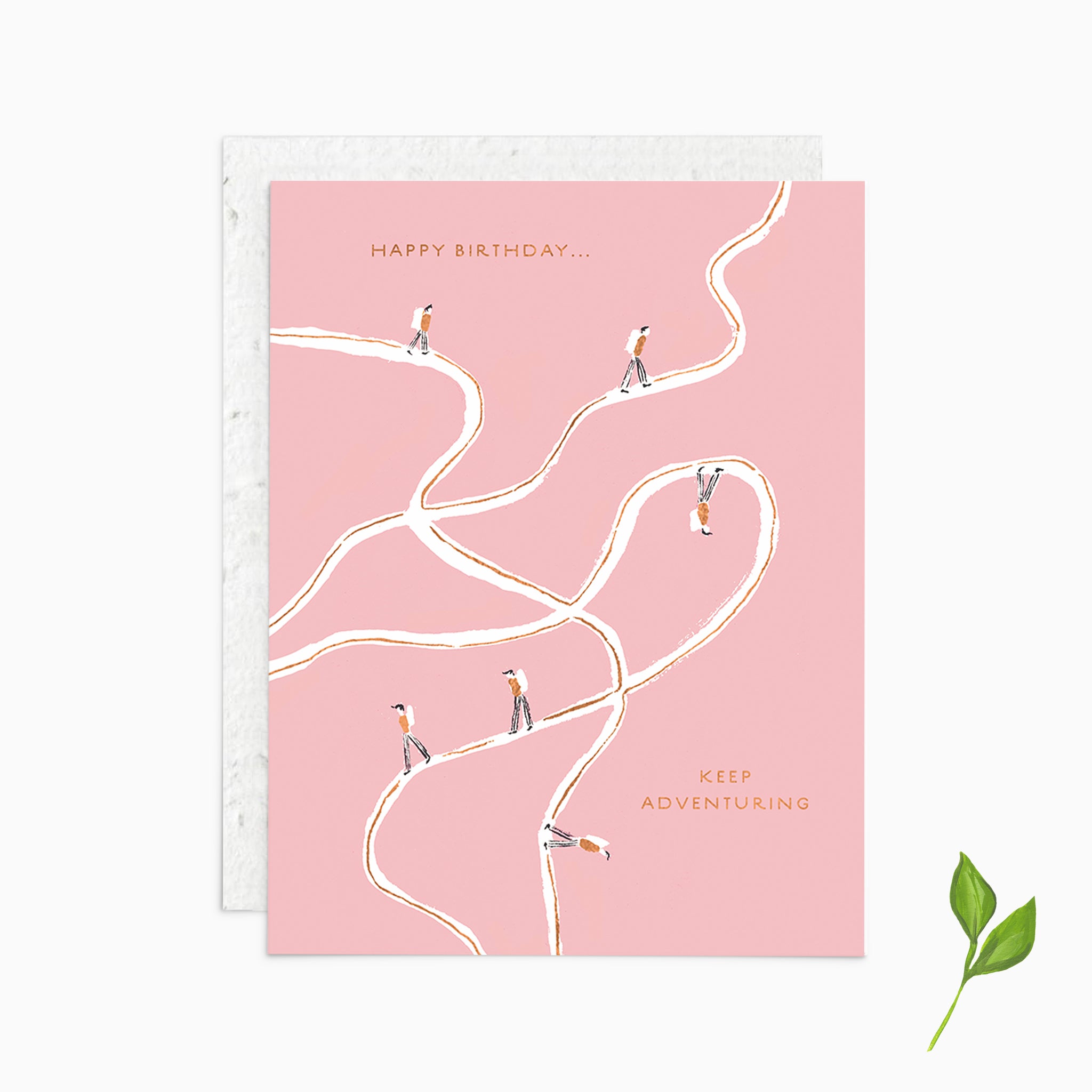 Happy Birthday, Keep Adventuring - Plantable Card