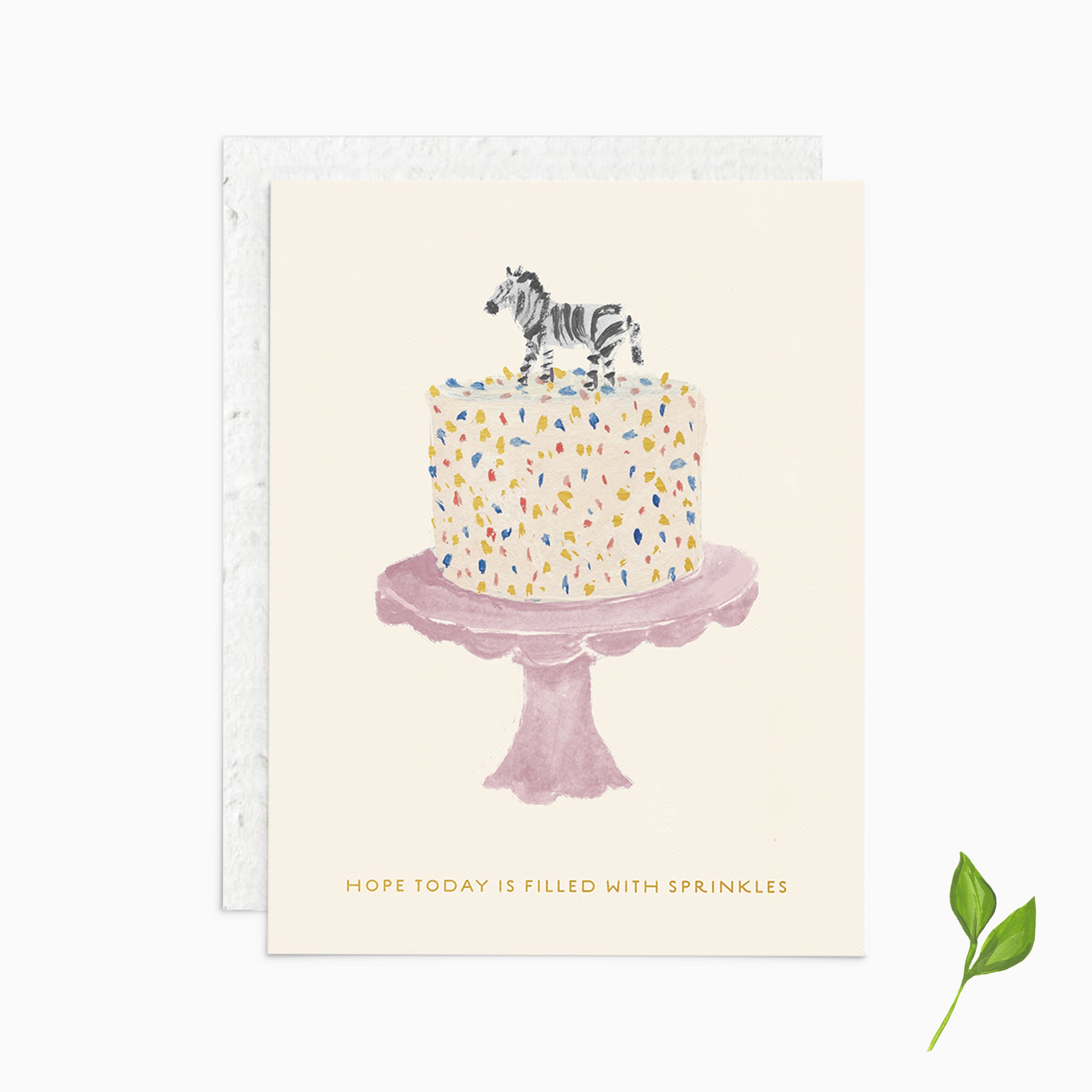 Hope Today is Filled with Sprinkles - Plantable Card