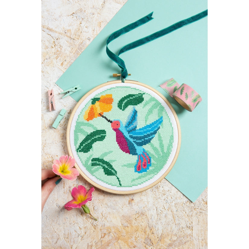 Hummingbird Cross Stitch Kit