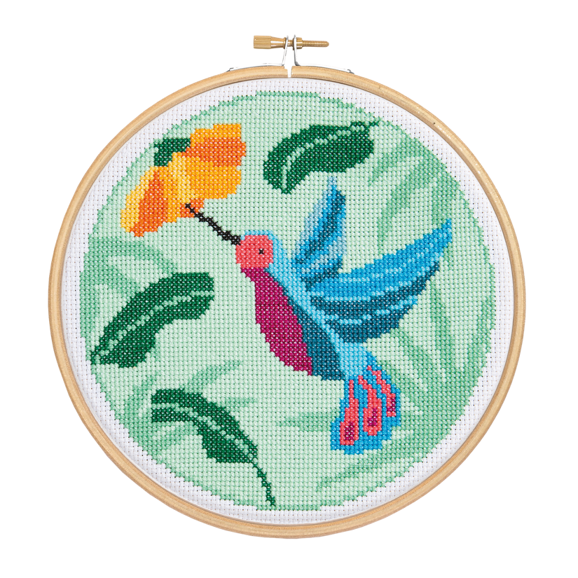 Hummingbird Cross Stitch Kit