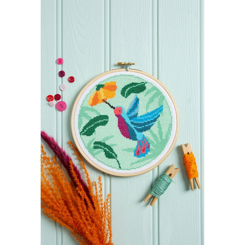 Hummingbird Cross Stitch Kit