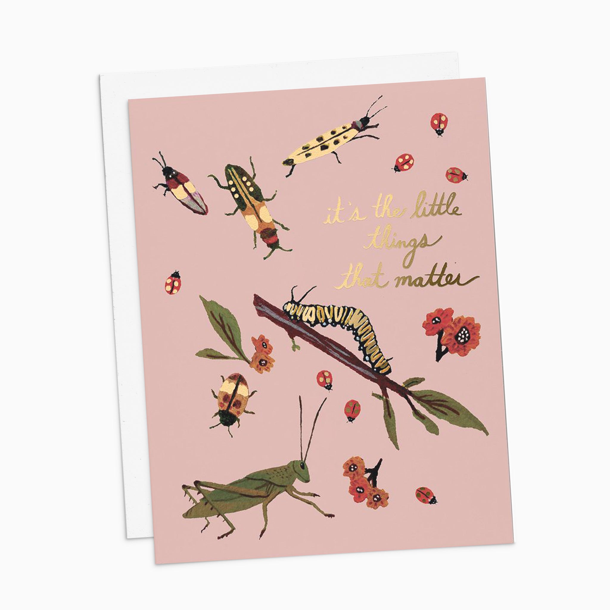 It's the Little Things that Matter Card