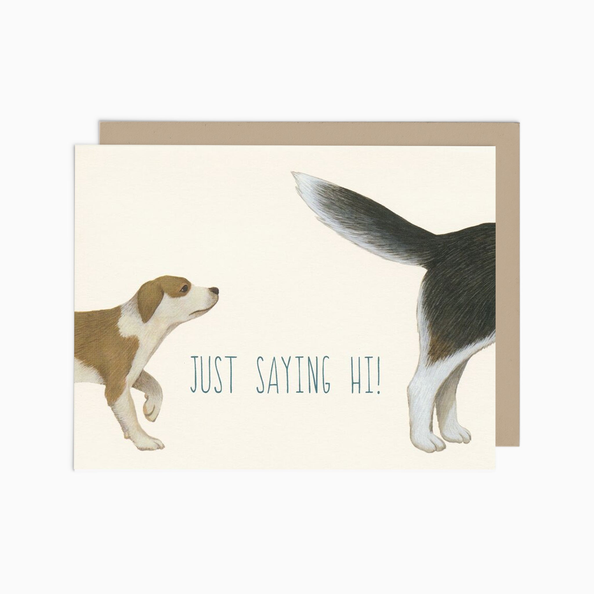 Just Saying Hi Card