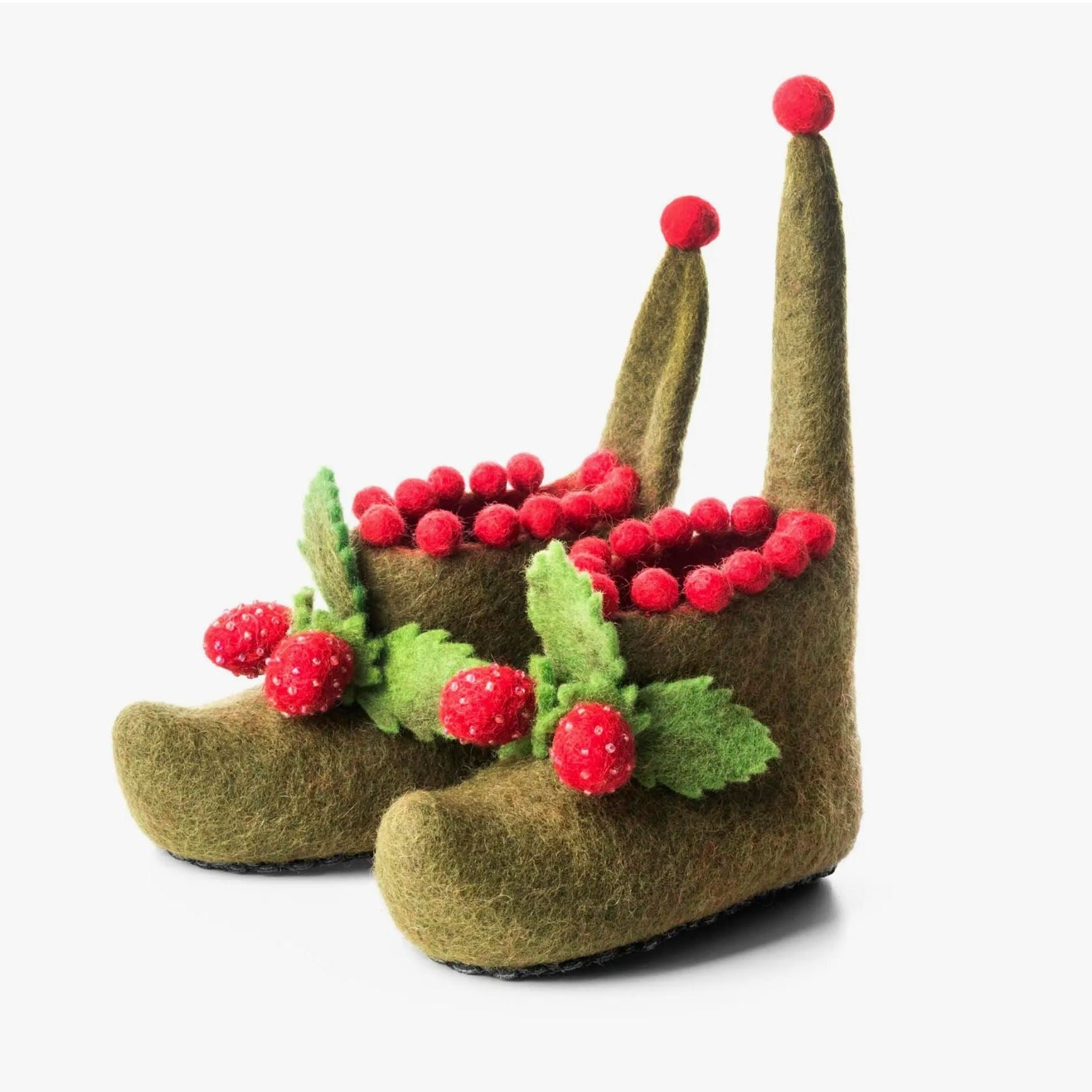 Kids' Strawberry Moss Slippers