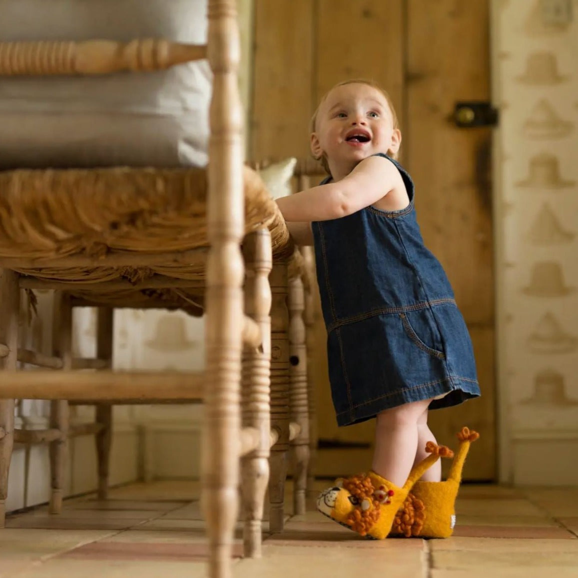 Leopold the Lion Children's Slippers