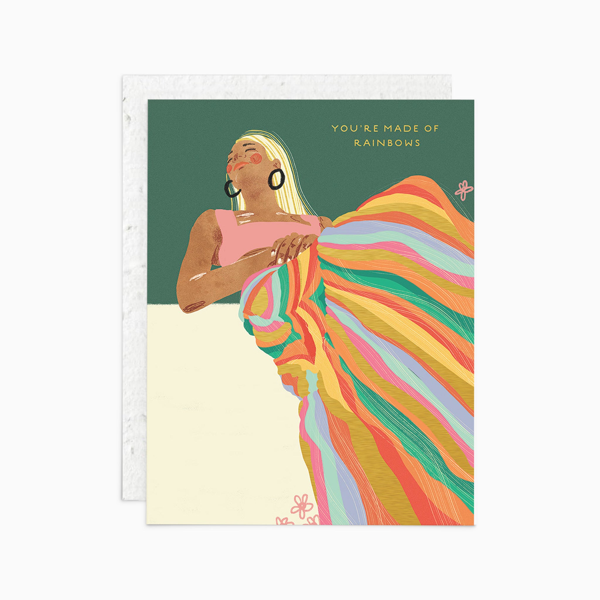 Made of Rainbows - Plantable Card