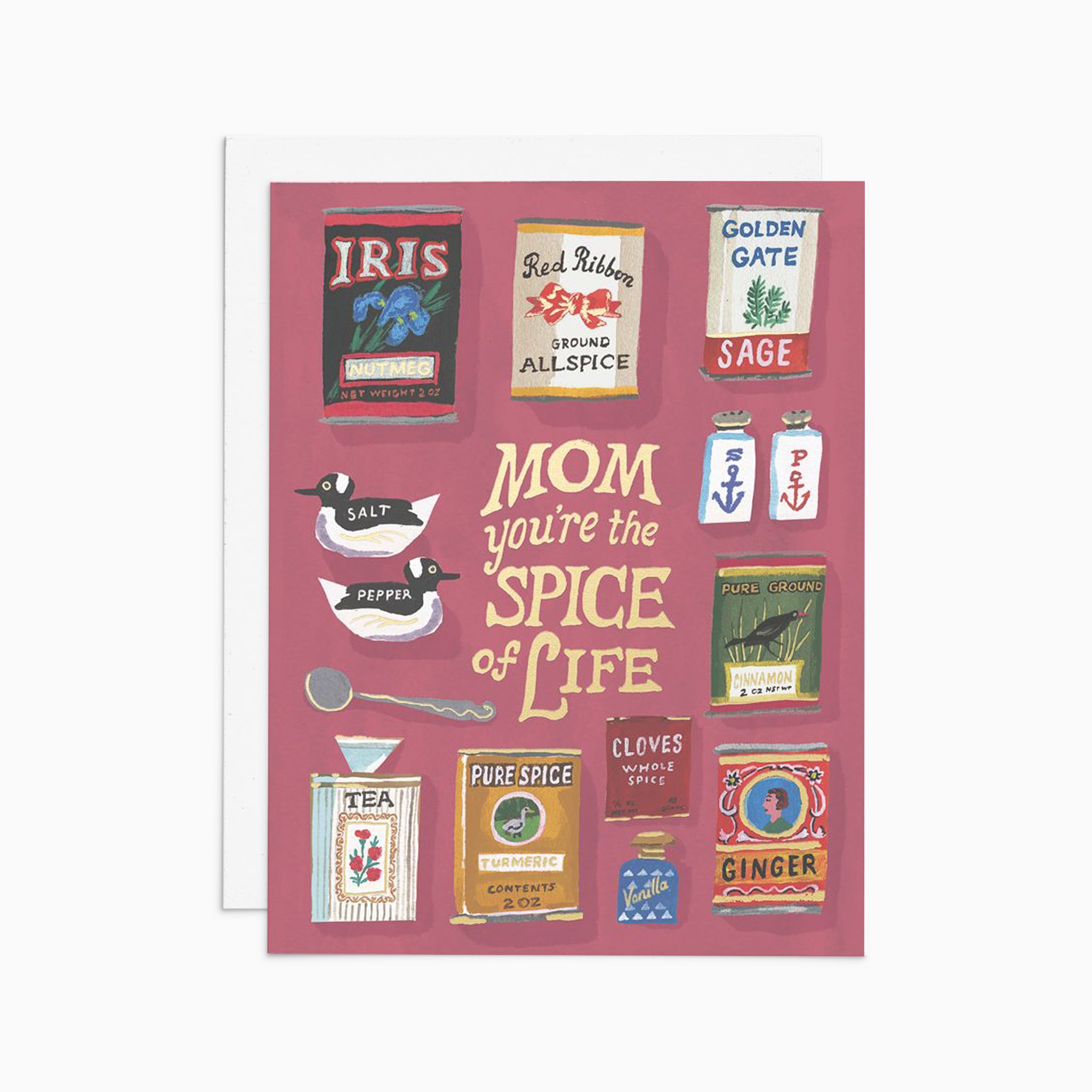 Mom You're the Spice of Life Card