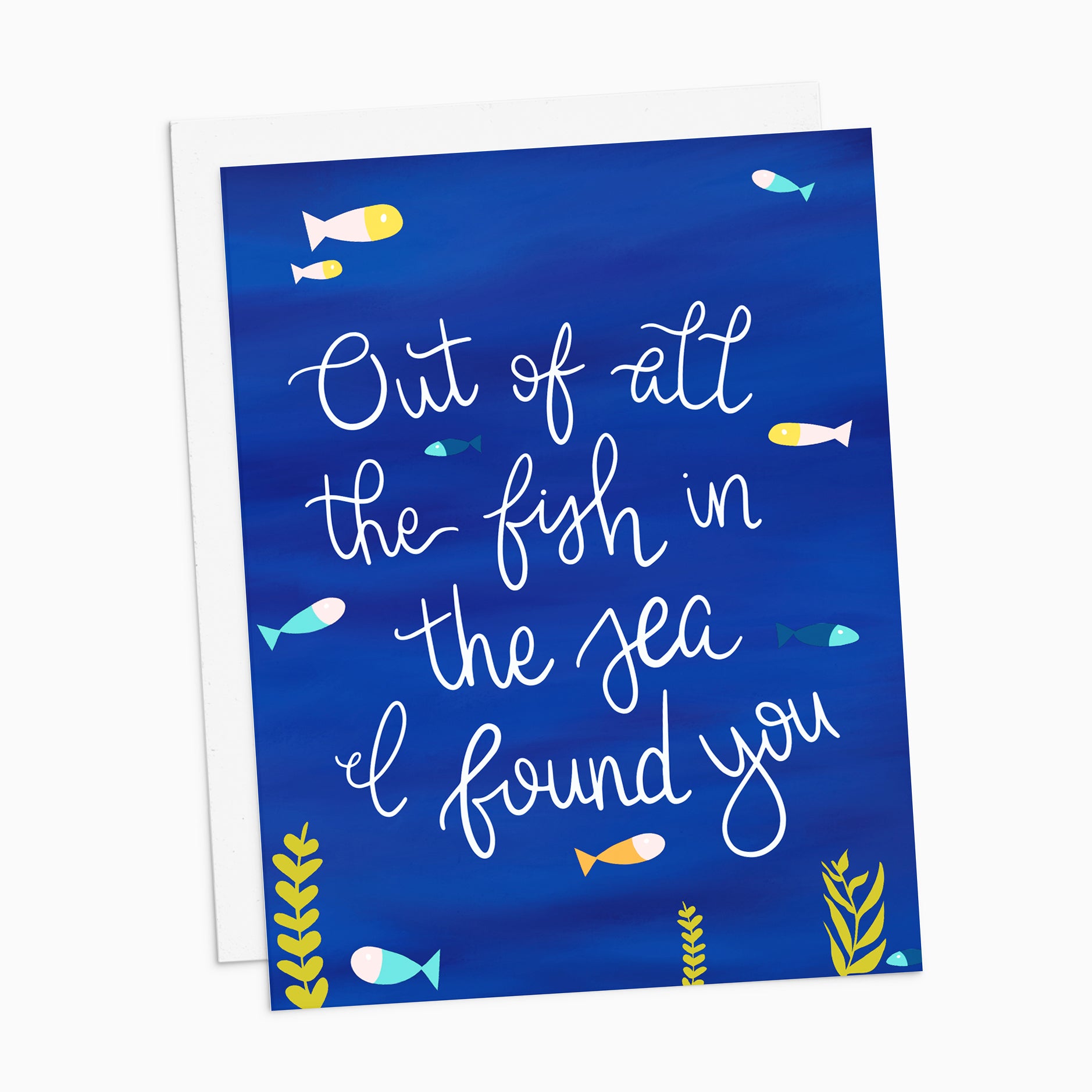 Of All the Fish in the Sea Card