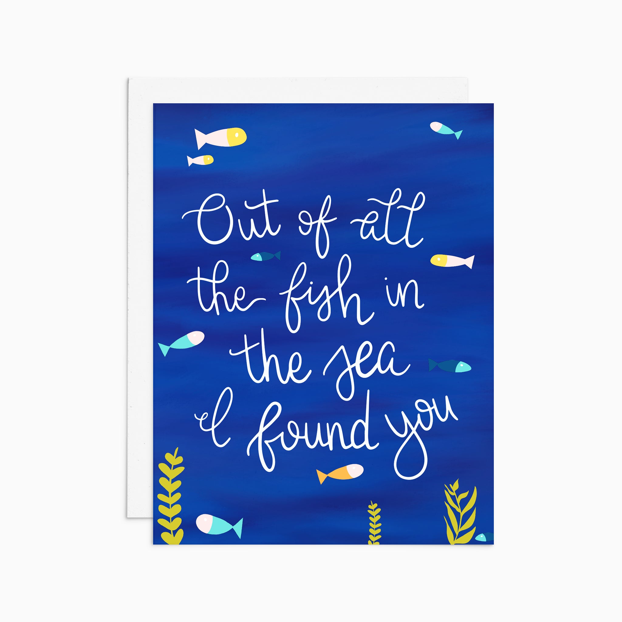 Of All the Fish in the Sea Card