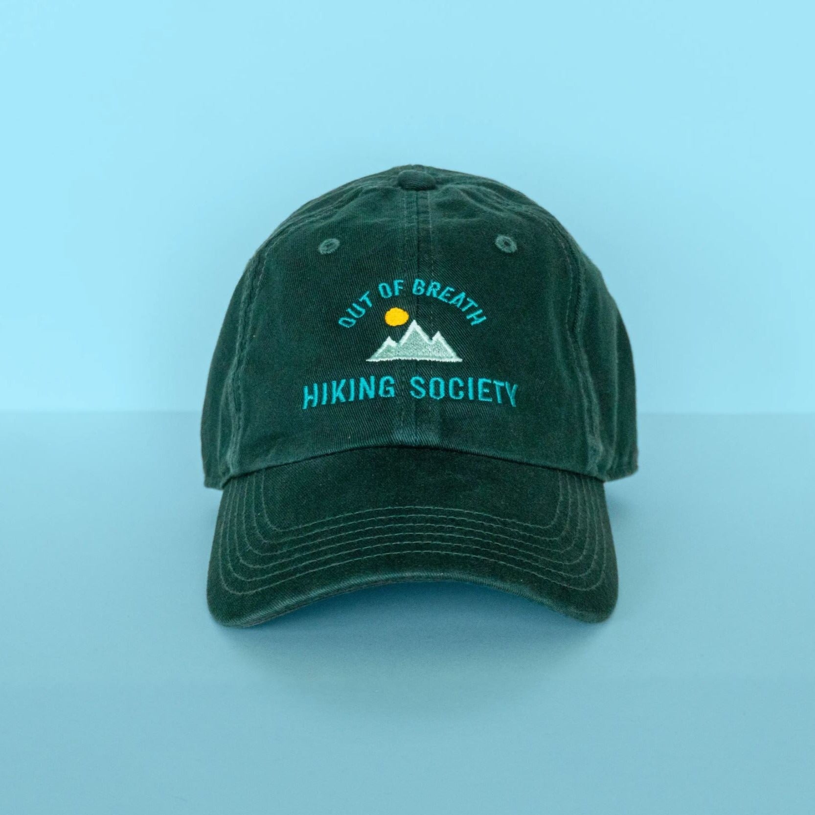 Out of Breath Hiking Society Embroidered Hat