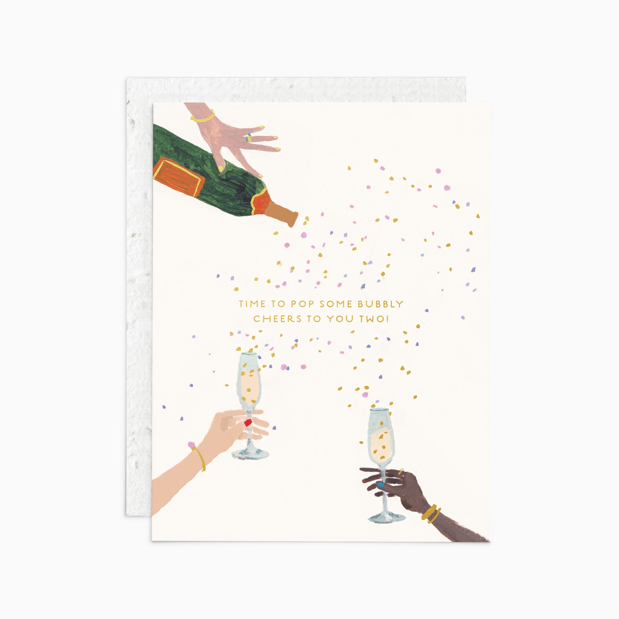 Pop Some Bubbly - Plantable Card