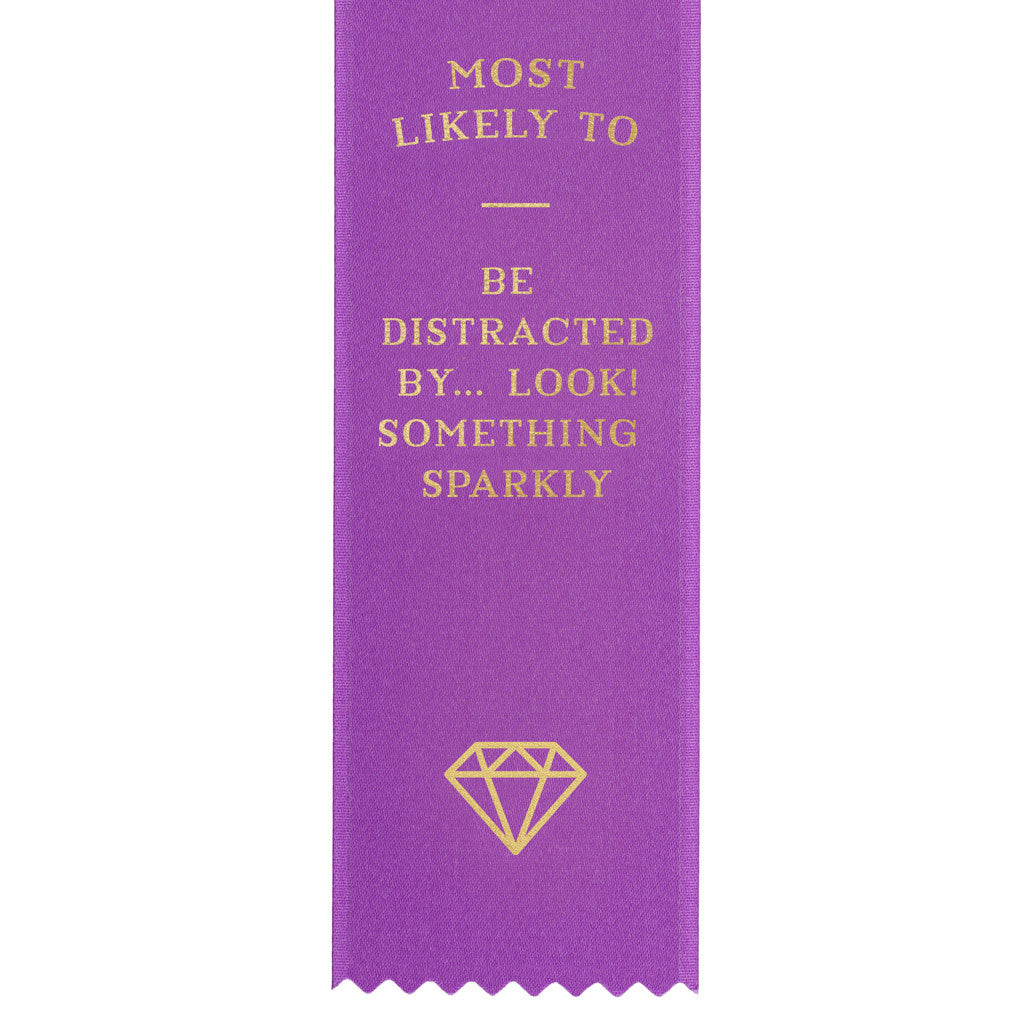 Funny purple adult award