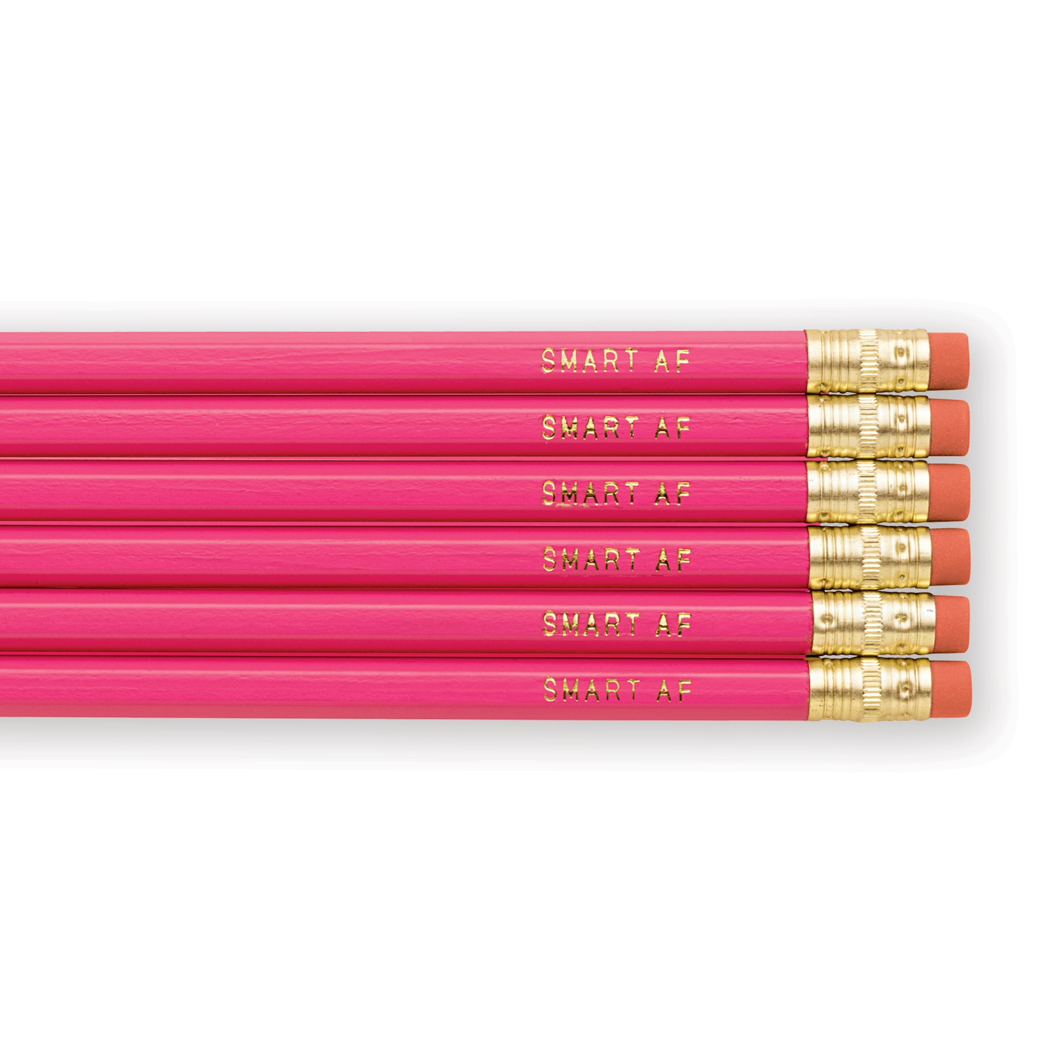 Smart AF pink pencils