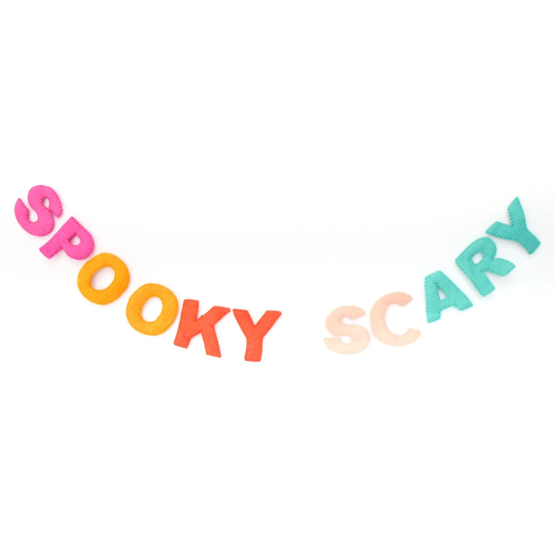 Felt Spooky Scary Garland