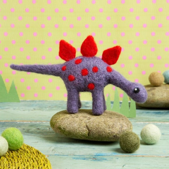 Stegosaurus Mini Felting Kit