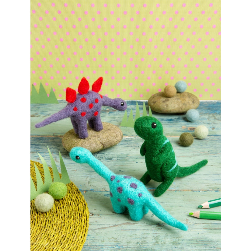 Stegosaurus Mini Felting Kit