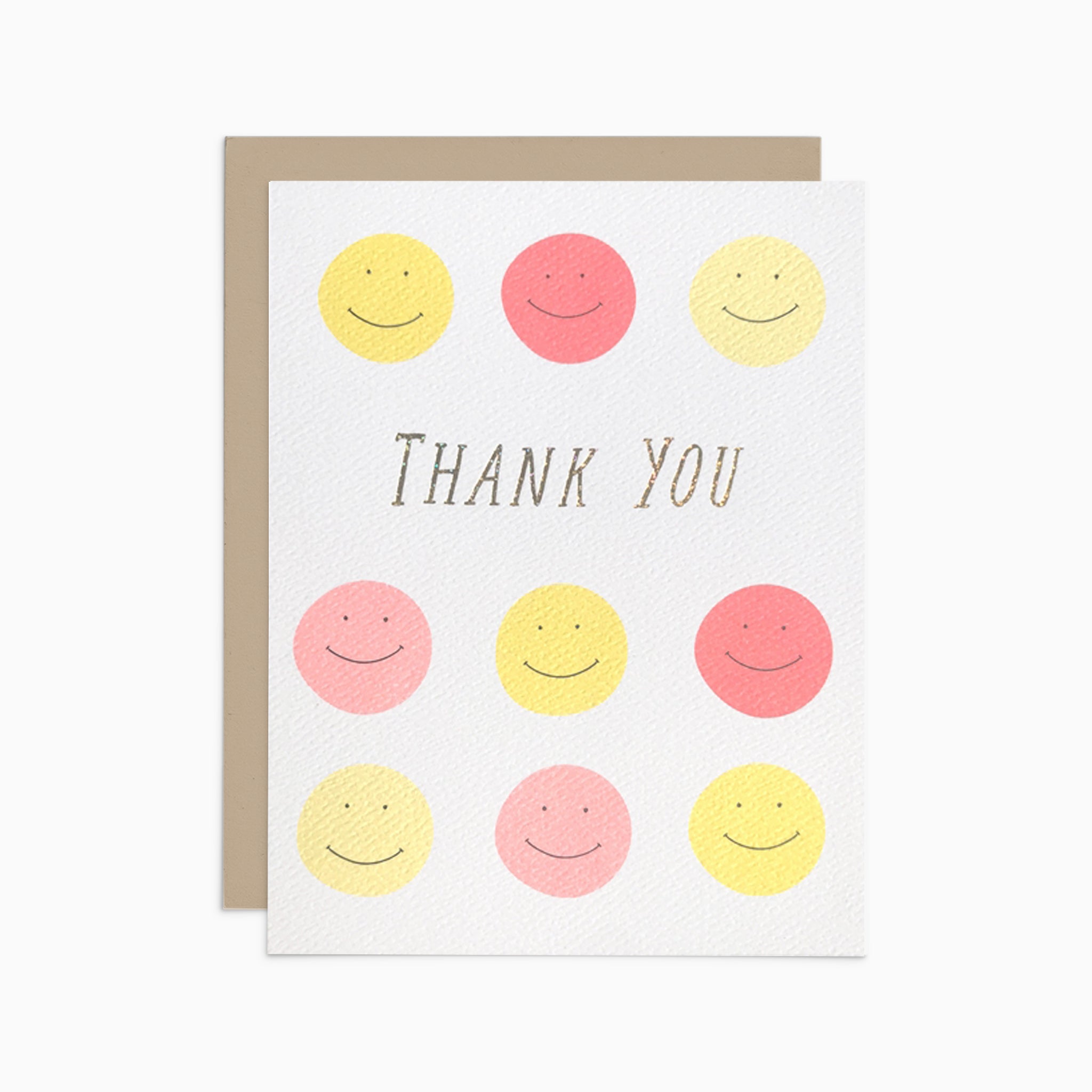 Smiley Thank You Card