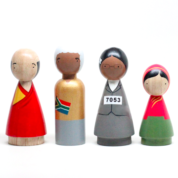 The Peace Makers Peg Doll Set