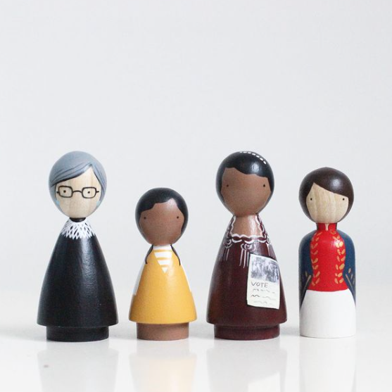 The Trailblazers Peg Doll Set