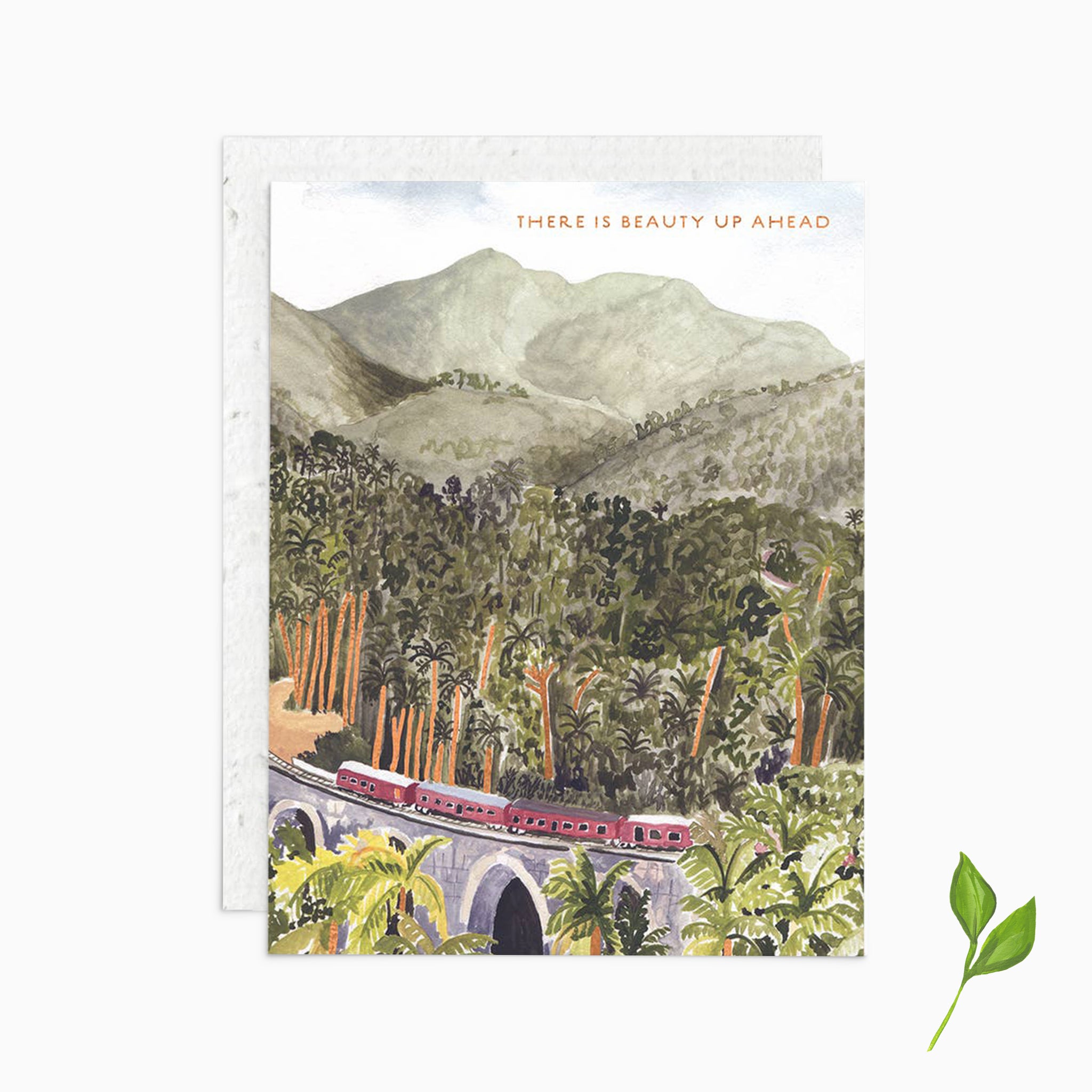 There is Beauty Up Ahead - Plantable Card