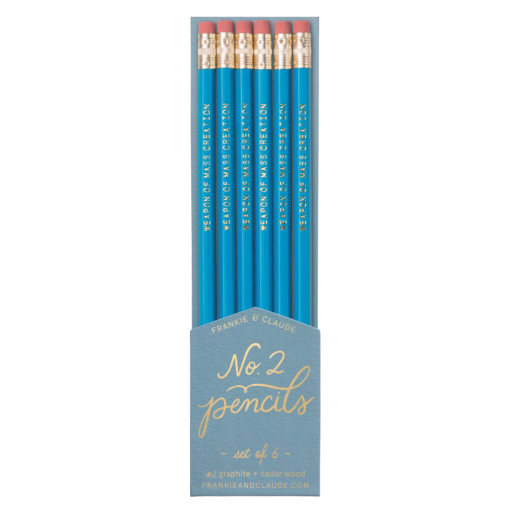 Weapon of Mass Creation pencils