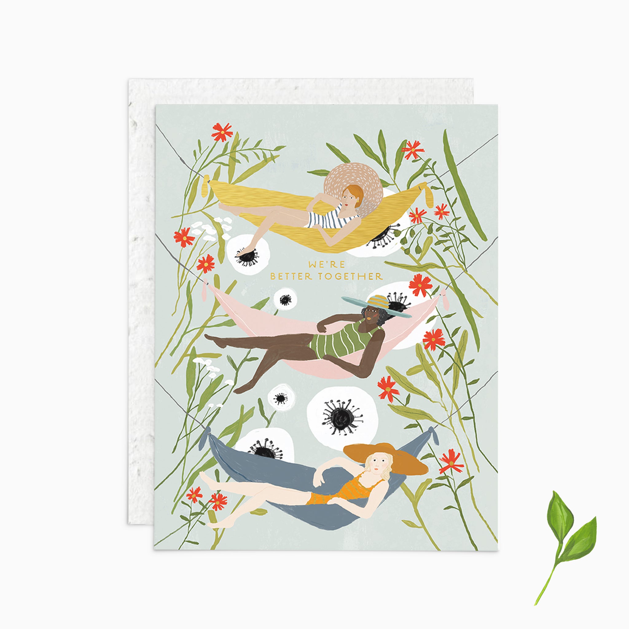 We're Better Together - Plantable Card